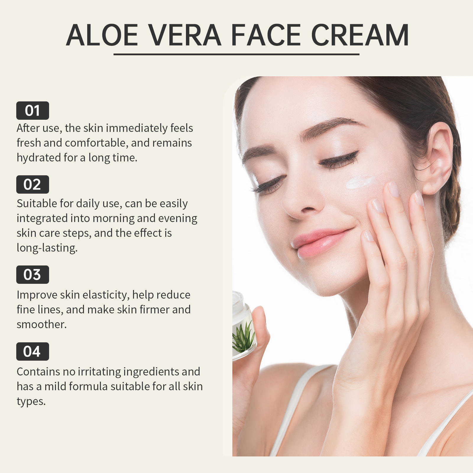 Advanced Facial Cream Daily Mo - Skincare Non Comedogenic reseña y precio