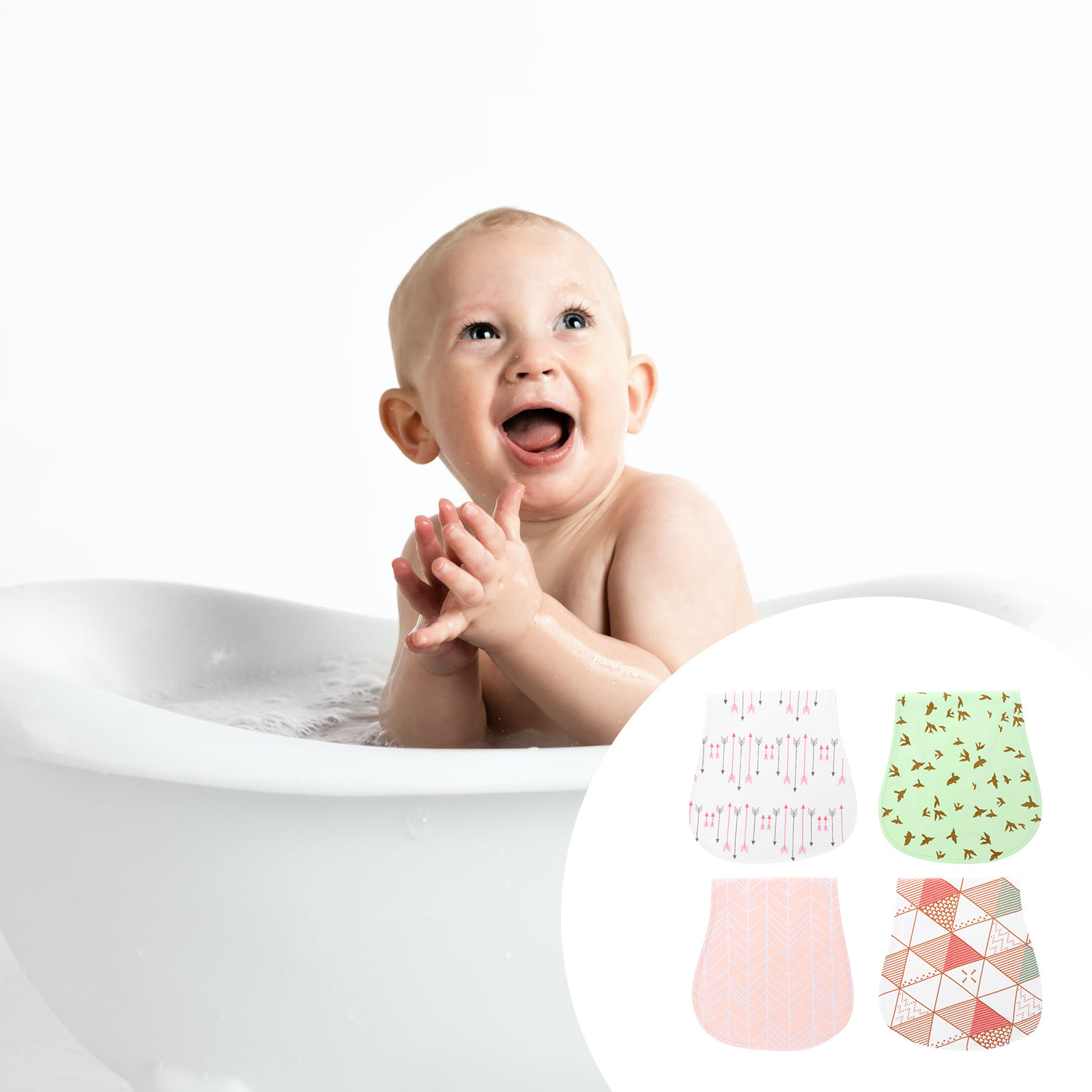 3Pcs Baby Bath Scrubber Ultra  - Skincare Newborn reseña y precio