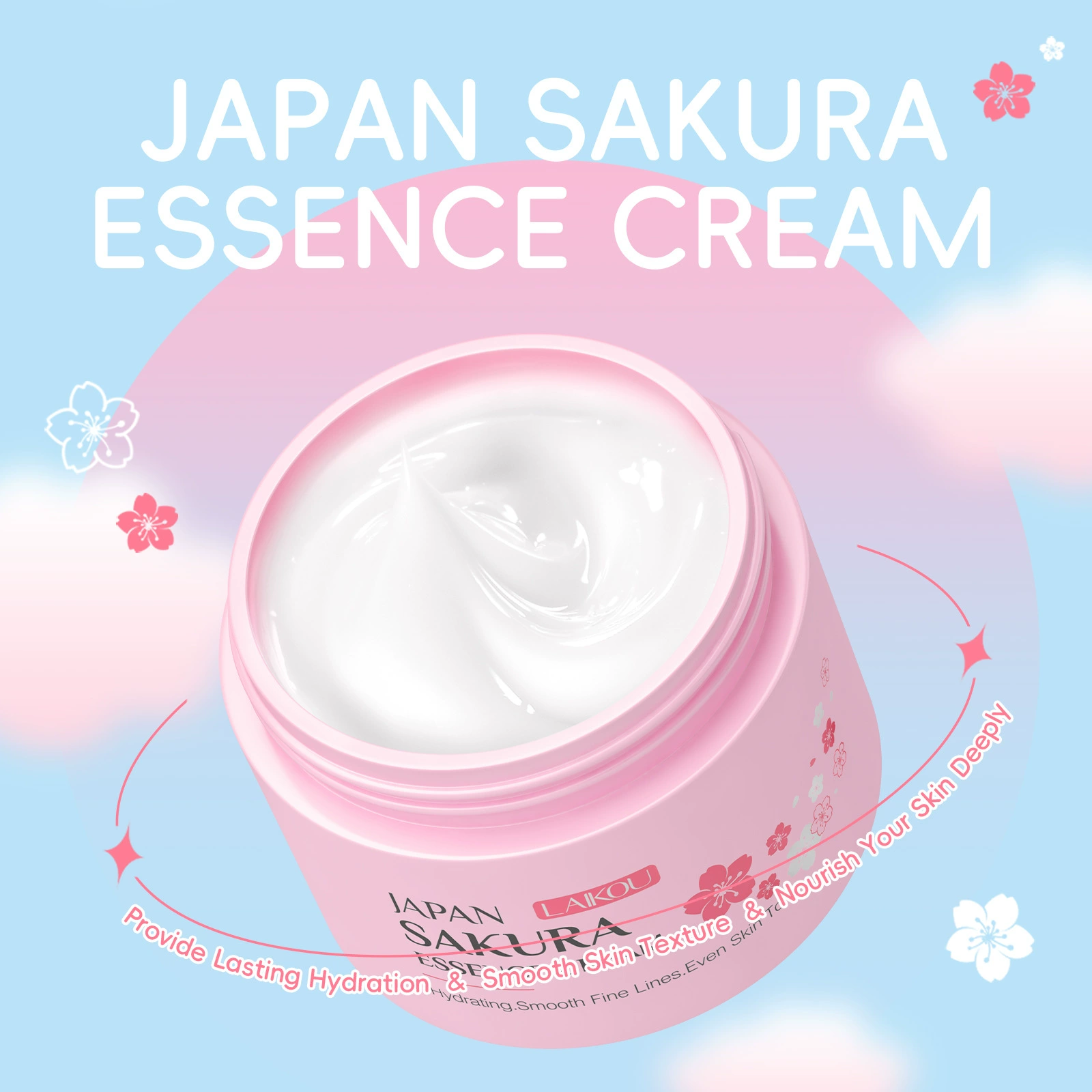 LAIKOU Japan Sakura Face Cream - Skincare Niacinamide reseña y precio