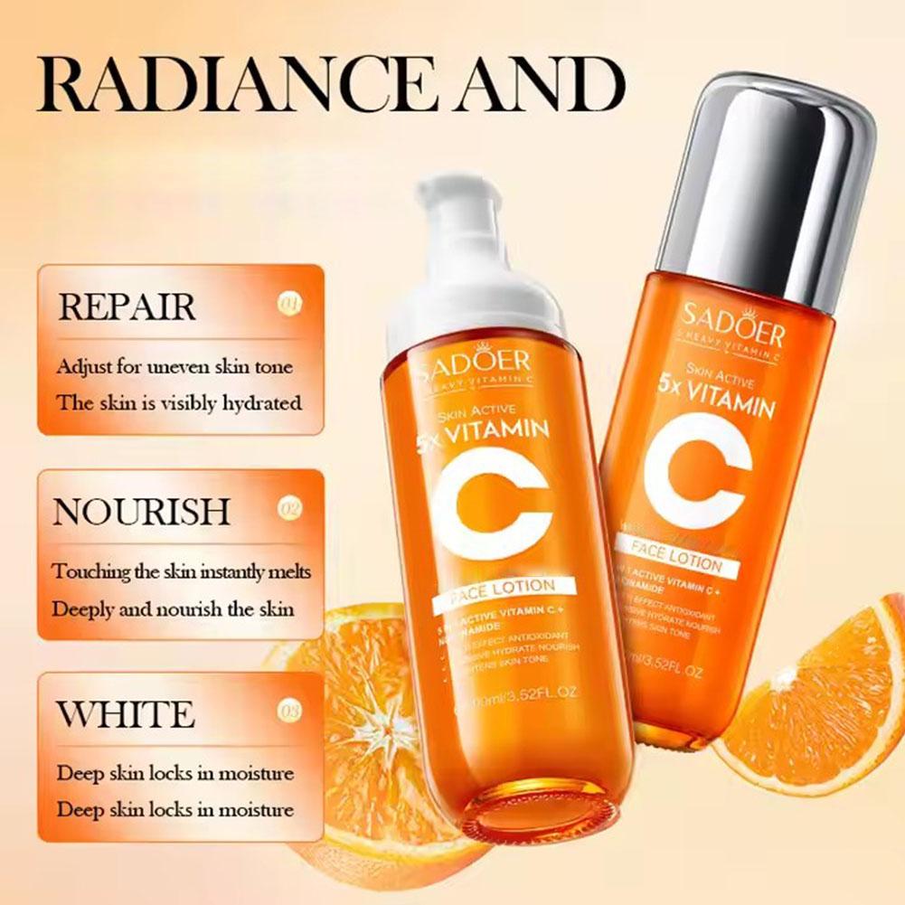 Sadoer 5x Vitamin C Skin Care  - Skincare Niacinamide reseña y precio