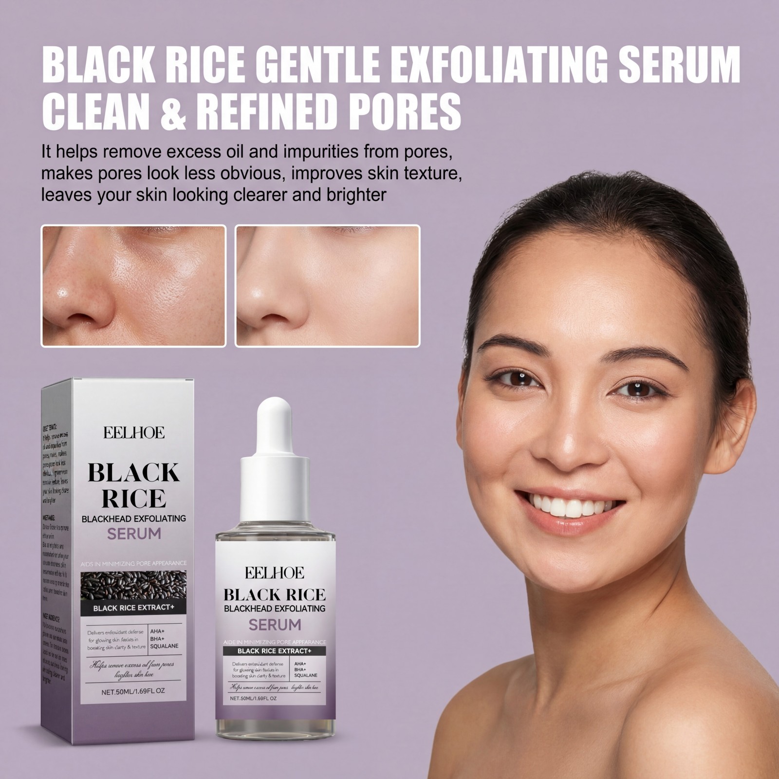 Black Rice Exfoliating Serum G - Skincare Non Comedogenic reseña y precio