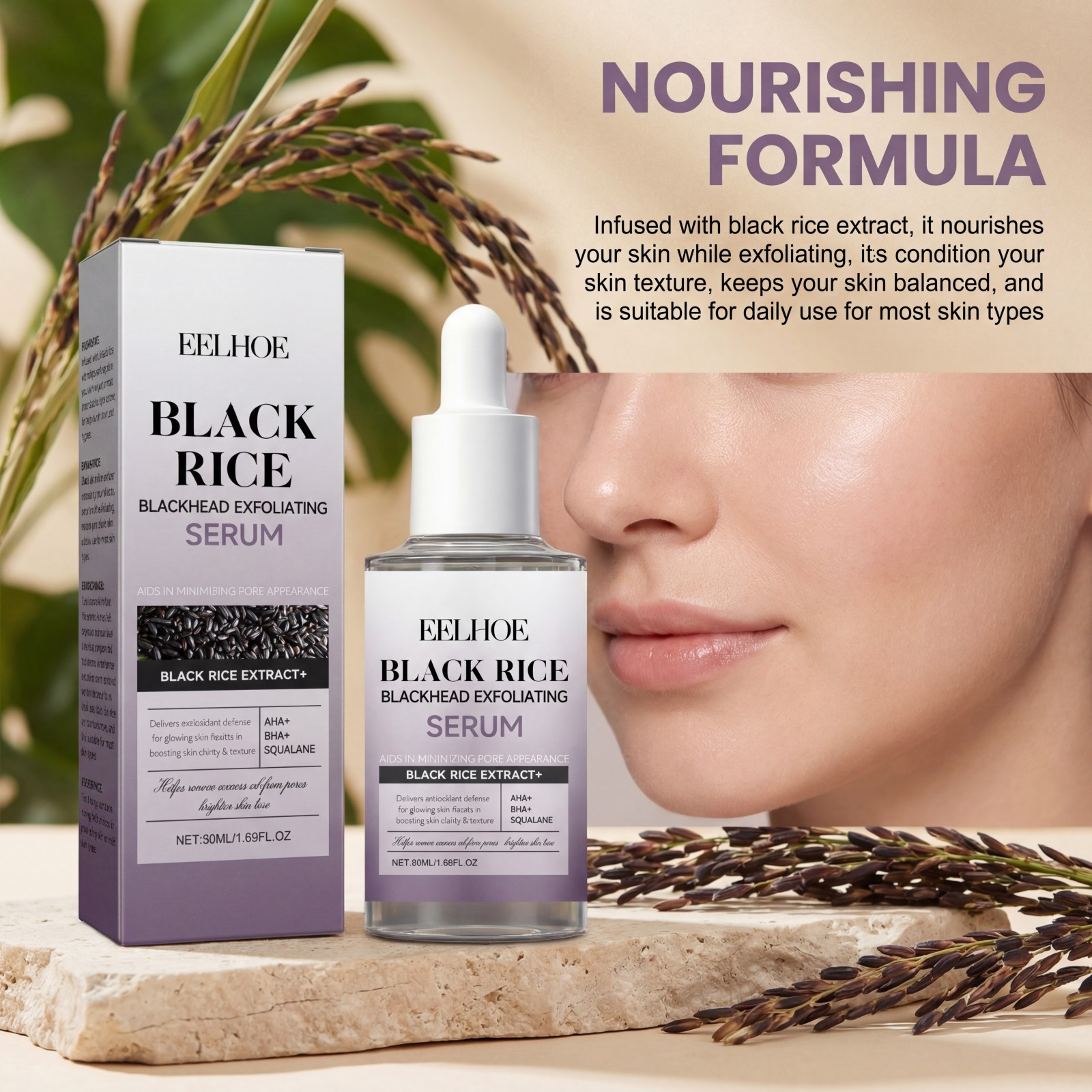 Black Rice Exfoliating Serum G - Skincare Non Comedogenic reseña y precio