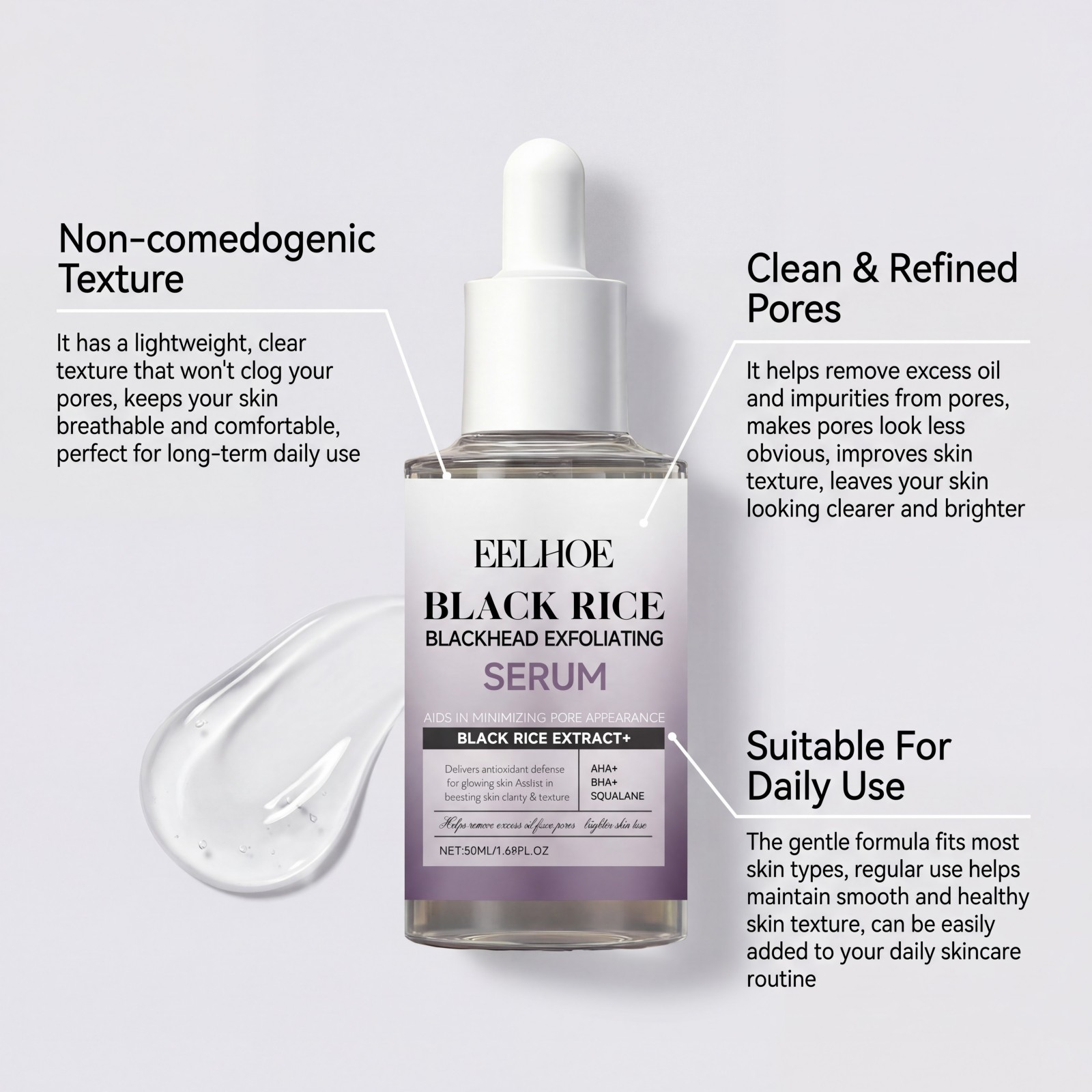 Black Rice Exfoliating Serum G - Skincare Non Comedogenic reseña y precio