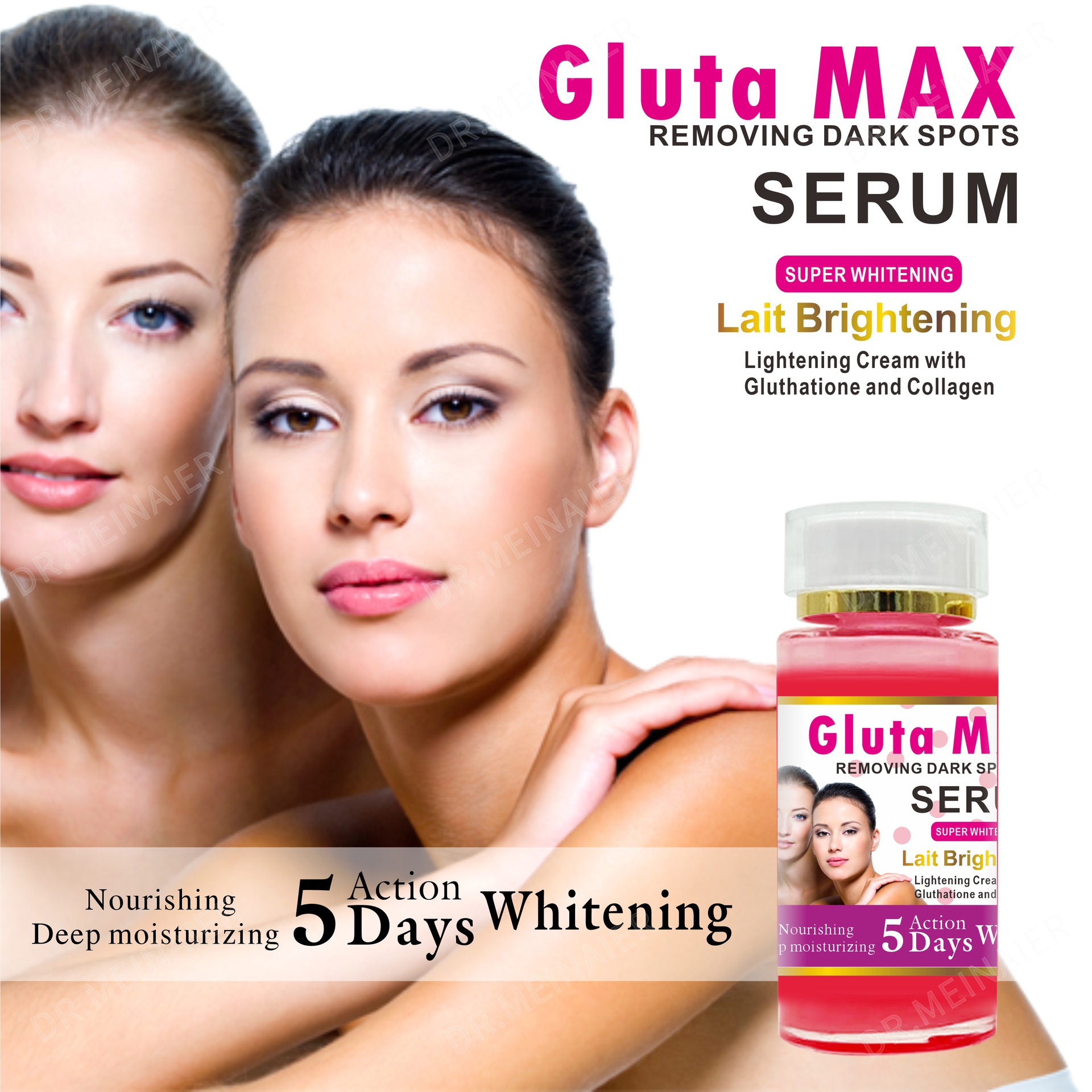 120ml Gluta Max Collagen Face  - Alpha Arbutin Serum reseña y precio
