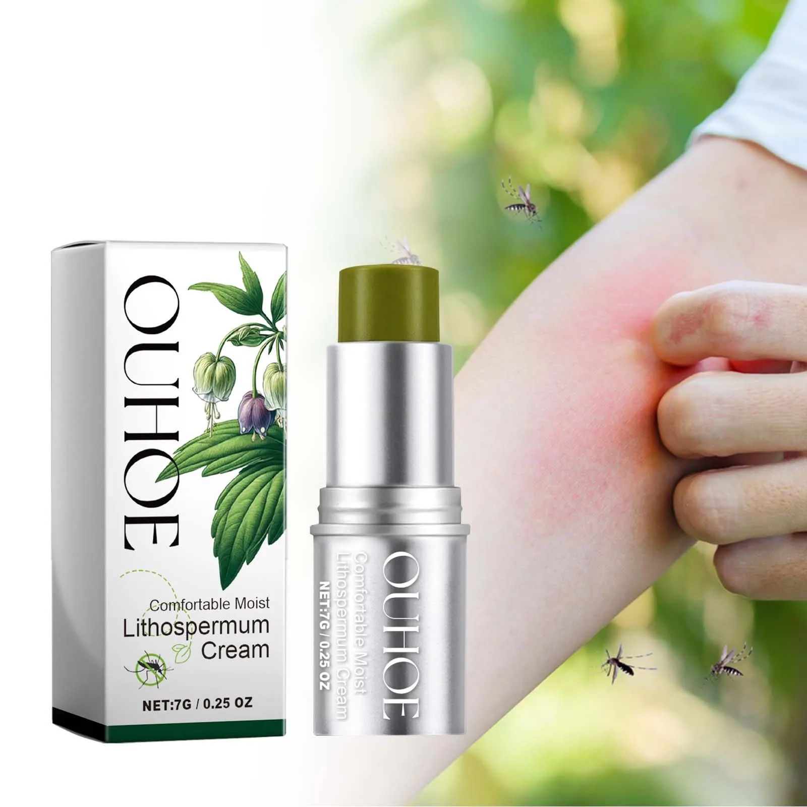 OUHOE Purple Grass Herbal Mosq - Skincare Herbal reseña y precio