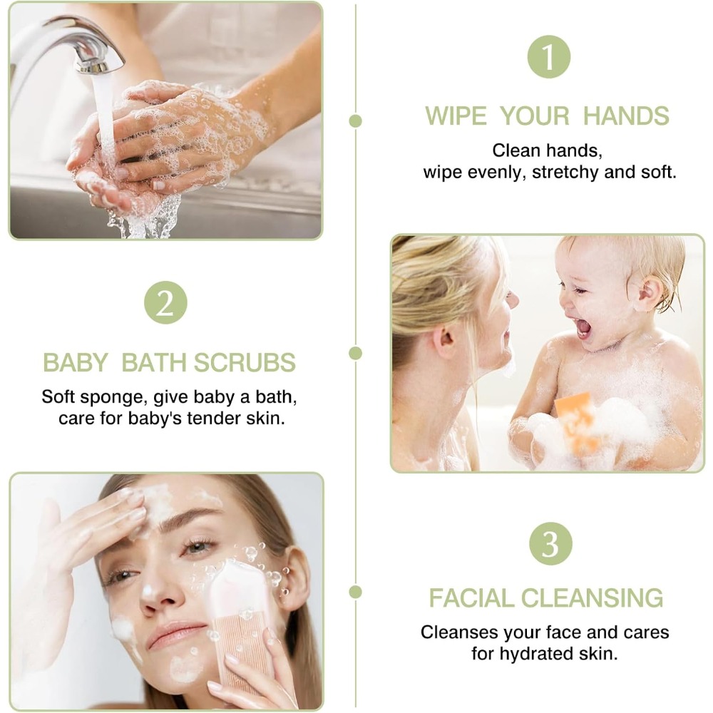 2PCS Baby Cradle Cap Brush and - Skincare Newborn reseña y precio