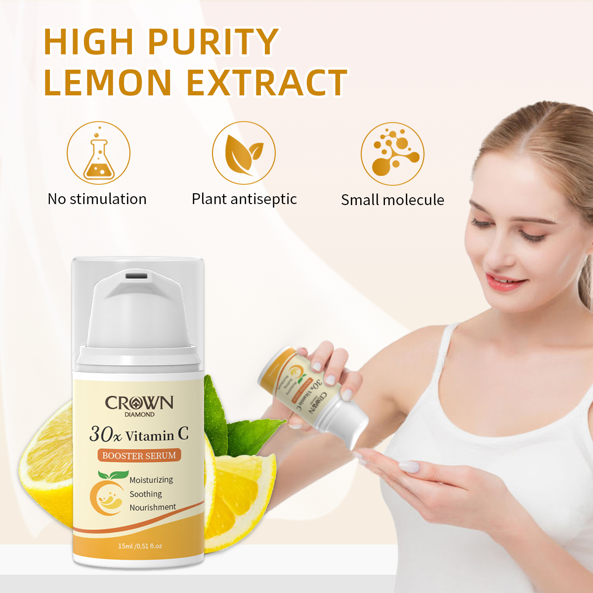 0X Vitamin C Serum Soothing Br - Skincare Non Comedogenic reseña y precio