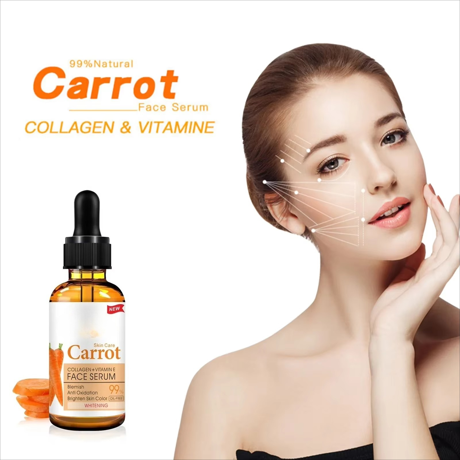 Beauty Carrot Serum Facial Rep - Alpha Arbutin Serum reseña y precio