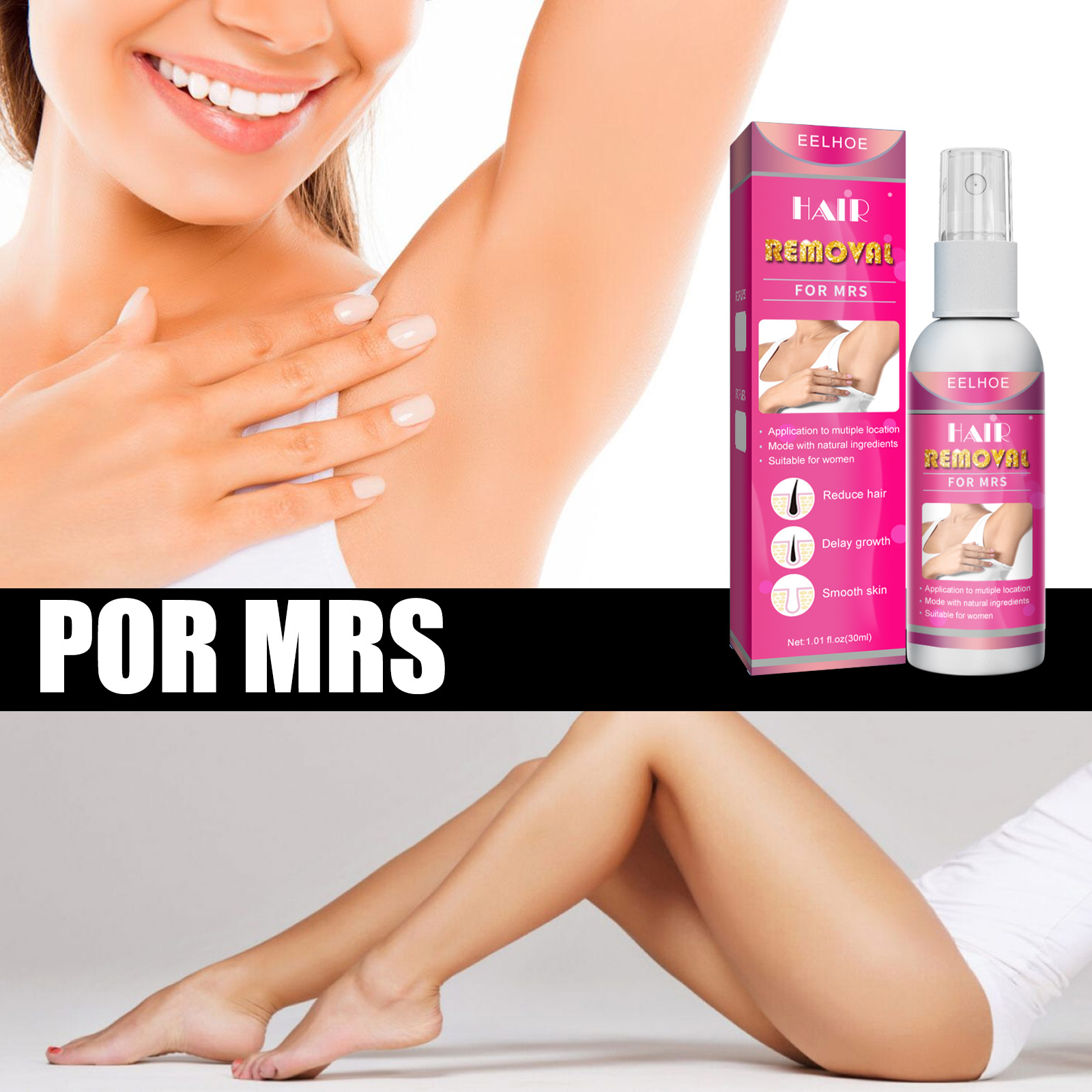 EELHOE 30ML Painless Hair Remo - Skincare Herbal reseña y precio